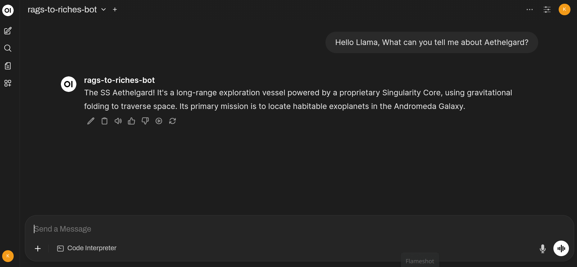 Talking to your documents